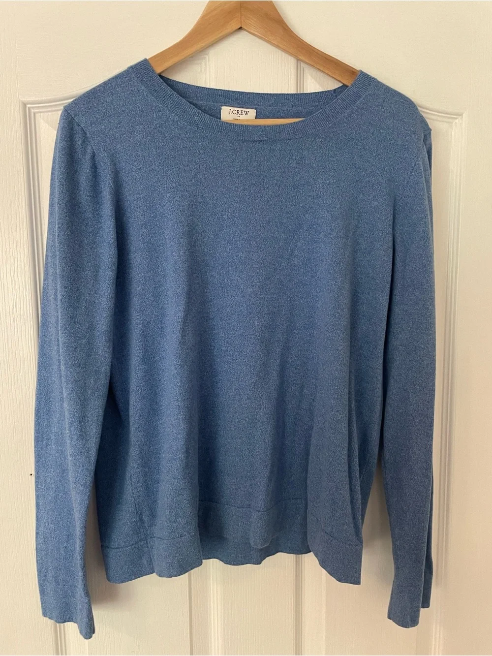 J. Crew Women's Light Blue Crewneck Sweater